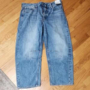 Madewell Darted Barrel Jeans